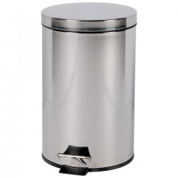 Cheap Stationery Supply of Pedal Bin with Removable Plastic Liner 12 Litre Stainless Steel 810346 Office Statationery