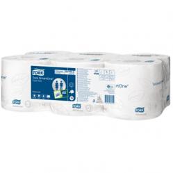 Cheap Stationery Supply of Tork SmartOne Toilet Roll 2-Ply 1150 Sheets per 207m Roll White 472242 Pack of 6 846459 Office Statationery