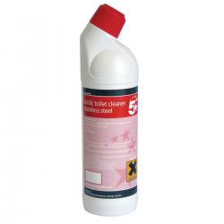 Cheap Stationery Supply of 5 Star Facilities Acidic Toilet Cleaner Stainless Steel 1 Litre 936669 Office Statationery