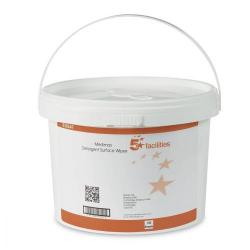 Cheap Stationery Supply of 5 Star Facilities Medimax 70 per cent IPA Surface Wipes Anti-bacterial 28gsm 28x28cm (Tub of 150 Sheets) 939247 Office Statationery