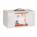 5 Star Facilities Cloths Low Lint Dispenser Box Multipurpose Solvent-resistant 30x36cm White (Box of 150) 939271