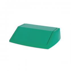 Cheap Stationery Supply of Addis 60 Litre Fliptop Bin Lid Green 512571 AG13888 Office Statationery