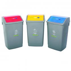 Cheap Stationery Supply of Addis Recycling Bin Kit (Pack of 3) 505575/505574 AG813419 Office Statationery