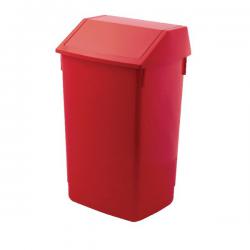 Cheap Stationery Supply of Addis Fliptop Bin 60 Litre Red AG813421 AG813421 Office Statationery