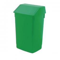 Cheap Stationery Supply of Addis Fliptop Bin 60 Litre Green AG813422 AG813422 Office Statationery