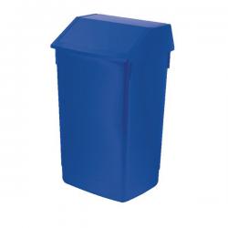 Cheap Stationery Supply of Addis Fliptop Bin 60 Litre Blue AG813424 AG813424 Office Statationery