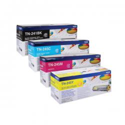 Cheap Stationery Supply of Brother TN245 Toner Cartridge Bundle Cyan/Magenta/Yellow/Black (Pack of 4) BA810615 BA810615 Office Statationery