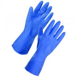 Cheap Stationery Supply of Purely Class Household Rubber Gloves Blue Small x 1 pair PC6305 Office Statationery