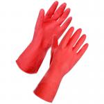 Purely Class Household Rubber Gloves Red Large x 1 pair PC6312