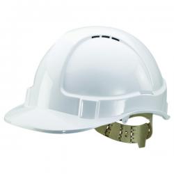 Cheap Stationery Supply of Comfort Vented Safety Helmet ABS Shell White BBVSHW BRG10037 Office Statationery