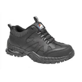 Briggs Proforce Air Bubble Black Leather Safety Trainer Size 8 4041-8