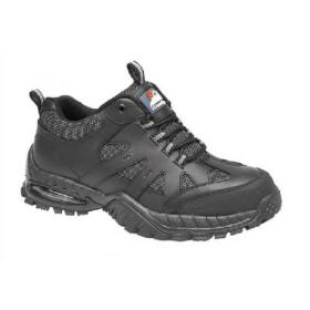 Briggs Proforce Air Bubble Black Leather Safety Trainer Size 9 4041-9