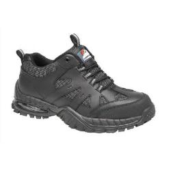 Cheap Stationery Supply of Briggs Proforce Air Bubble Black Leather Safety Trainer Size 11 4041-11 Office Statationery