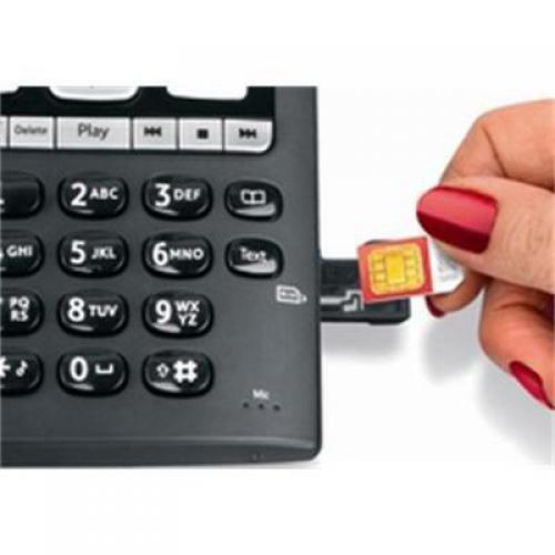 BT Paragon 650 Corded Telephone/Answering Machine Black BT81705