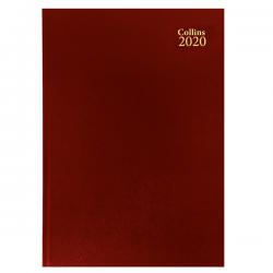 Cheap Stationery Supply of Collins Desk Diary A5 Day Per Page 2020 Red 52 Office Statationery