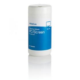 Initiative Pre-saturated PC Cleaning Wipes Dispenser of 100