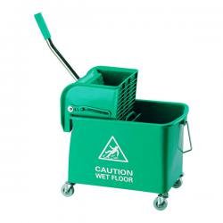 Cheap Stationery Supply of Mobile Mop Bucket and Wringer 20 Litre Green 101248GN CNT00053 Office Statationery