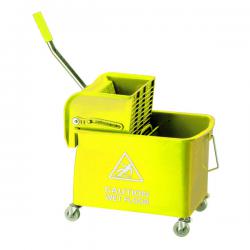 Cheap Stationery Supply of Mobile Mop Bucket and Wringer 20 Litre Yellow 101248YL CNT00055 Office Statationery