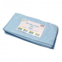 Cheap Stationery Supply of 2Work Microfibre Cloth 400x400mm Blue (Pack of 10) CNT01262 CNT01262 Office Statationery