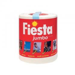 Cheap Stationery Supply of Fiesta White Jumbo Kitchen Roll 600 Sheets 5604400 CPD01621 Office Statationery