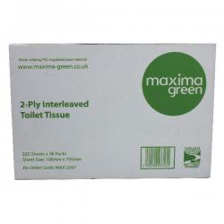 Cheap Stationery Supply of Maxima Bulk Pack Toilet Tissue 2-Ply 250 Sheets White (Pack of 36) KMAX2067 CPD97311 Office Statationery