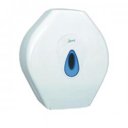 Cheap Stationery Supply of 2Work Mini Jumbo Toilet Roll Dispenser White CT34014 CT34014 Office Statationery