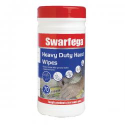 Cheap Stationery Supply of Deb Swarfega Heavy Duty Hand Wipes 70 Sheets (Pack of 6) SWHD70W DEB00342 Office Statationery