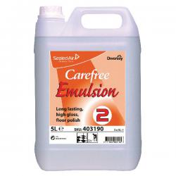 Cheap Stationery Supply of Carefree Floor Emulsion 5 Litre (Pack of 2) 403190 DV40319 Office Statationery