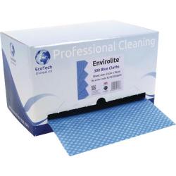 Cheap Stationery Supply of Envirolite Blue Cloth Dispenser 240x360mm ELR1800DIS Office Statationery