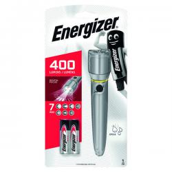 Cheap Stationery Supply of Energizer Metal Pocket Size LED Torch 25 Hour Run Time 2AA Silver 634041 ER34041 Office Statationery