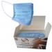 This photograph features a pack of ValueX Disposable Masks. The masks are Type 11R and are fluid resistant. The pack contains 50 masks. The product code is FMTIIR50TG 10114EA.