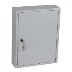 Cheap Stationery Supply of Phoenix Commercial Key Cabinet 42 Hook Key Lock Light Grey KC0601K 58416PH Office Statationery