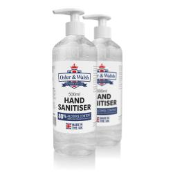 Cheap Stationery Supply of ValueX Hand Sanitiser Pump Top Bottle 500ml 0604527 - HS80500P 79822SP Office Statationery
