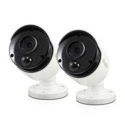 Cheap Stationery Supply of 5MP Bullet Camera with PIR Sensor 2 Pack Office Statationery