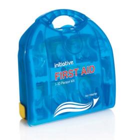 Initiative First Aid Dispenser 10 Person HSE Compliant 270mm x 102mm x 290mm