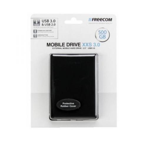 Mobile XXS Drive 500GB USB External Hard Disk Drive FRC56005