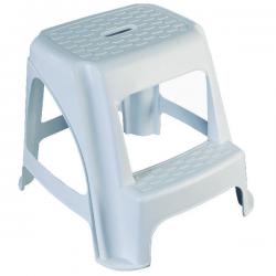Cheap Stationery Supply of GPC White Plastic Step Stool (L470 x W510 x H400mm) HE400Z GA27911 Office Statationery