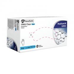 Cheap Stationery Supply of Handsafe Powder-Free Vinyl Gloves Medium Clear (Pack of 100) GN65 HEA00312 Office Statationery