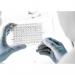 Handsafe Powder-Free Vinyl Gloves Large Clear (Pack of 100) GN65 HEA00314