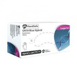 Cheap Stationery Supply of Shield Vinyl/Nitrile Mix Powder Free Gloves Large (Pack of 100) GN70 HEA01216 Office Statationery