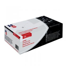 Handsafe Speciality Nitrile Gloves Medium Black (Pack of 100) GL897 HEA01370