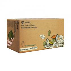 Cheap Stationery Supply of Shield Compostable Disposable Gloves Large (Pack of 200) GDC74/L HEA02759 Office Statationery
