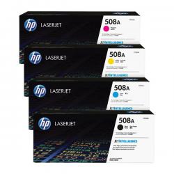 Cheap Stationery Supply of HP 508 Toner Cartridge Bundle Cyan/Magenta/Yellow/Black (Pack of 4) HP815970 HP815970 Office Statationery