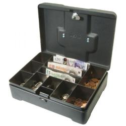 Cheap Stationery Supply of Helix High Capacity Cash Box Anthracite CM8020 Office Statationery