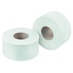 Cheap Stationery Supply of Initiative White 2-Ply Mini Jumbo Roll 92mmx200m Pack 12 Office Statationery