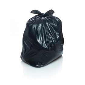 Initiative Medium Duty Black Sacks Pack 200 20 micron
