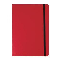 Cheap Stationery Supply of Black n Red Hard Cover A5 Notebook Red 400051201 Office Statationery