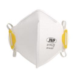 Cheap Stationery Supply of JSP FFP2 Fold Flat Disposable Vertical Face Mask Non Valved Pack of 20 BEA120-101-000 Office Statationery