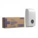 Aquarius Bulk Pack Toilet Tissue Dispenser White 6946 KC01181