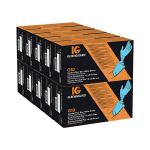 KleenGuard G10 Comfort Plus Nitrile Gloves Medium Blue (Pack of 100) 54187 KC41878